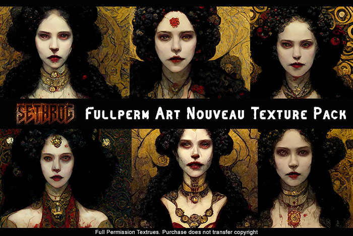 SETHTEX Art Nouveau Klimt1