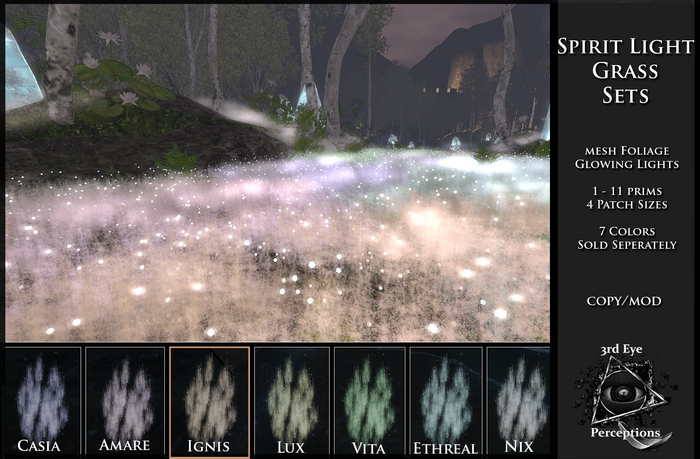Spirit Light Grass Set Ignis