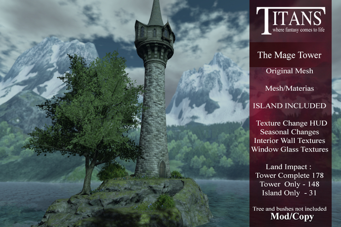 Titans - The Mage Tower and Island