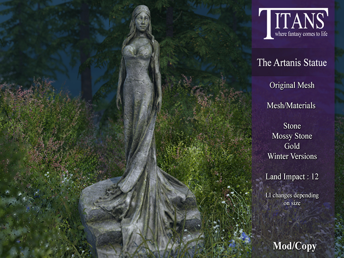 Titans - The Artanis Statue