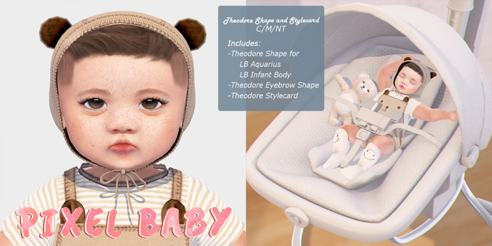 {PixelBaby} :: Theodore Shape and Stylecard