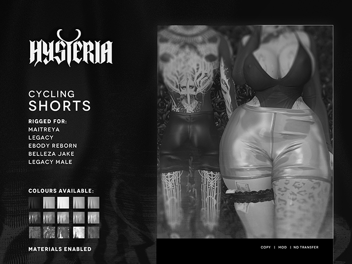 H! Cycling Shorts [DEMO]