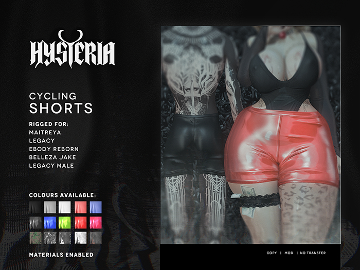 H! Cycling Shorts [FATPACK]