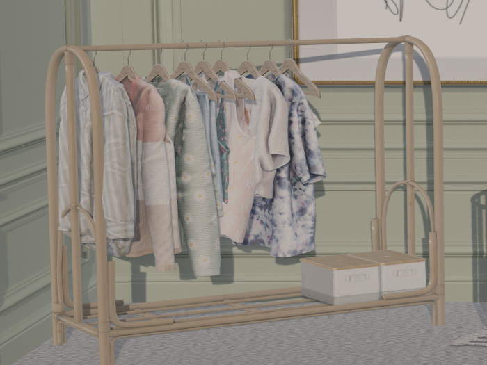 [Canape] Bamboo Garment Rack