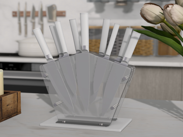 [Canape] Knife Set White Fatpack