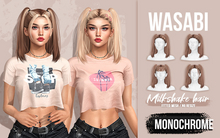 Wasabi // Milkshake Hair - Monochrome