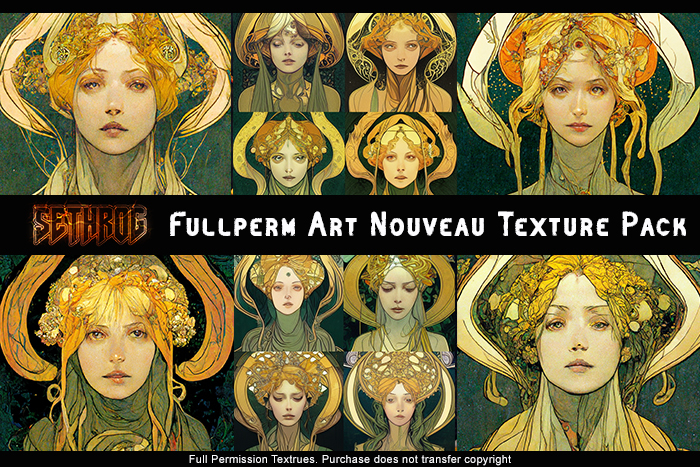 SETHTEX Art Nouveau Priestess1