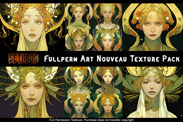 SETHTEX Art Nouveau Priestess2