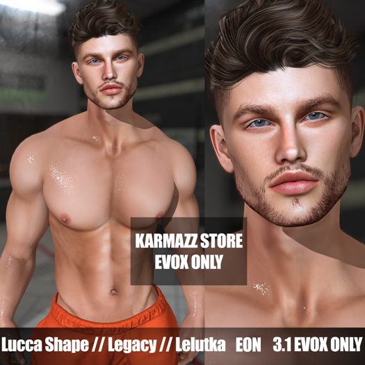 KARMAZZ Lucca Shape - Lelutka Eon Head 3.1 - EVOX - Legacy
