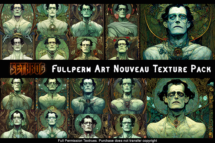 SETHTEX Art Nouveau Frankenstein