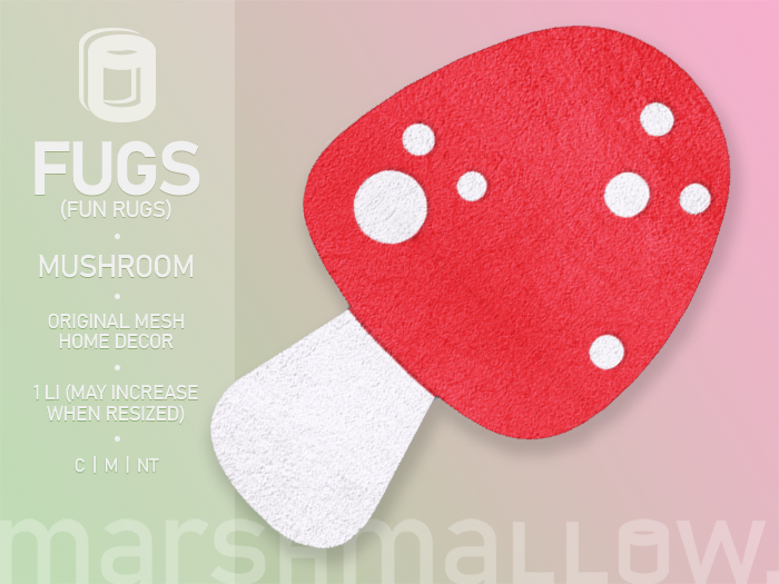 marshmallow. FUGS - Mushroom