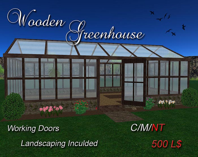 Wooden Greenhouse