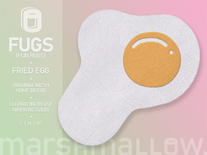 marshmallow. FUGS - Egg