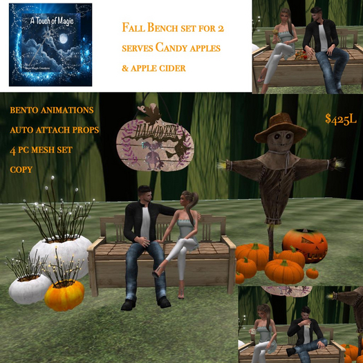 Fall bench set for 2-Box LI=20
