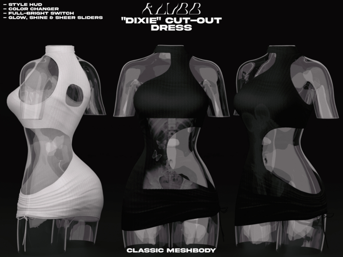 #Klubb "Dixie" Cut-Out Dress *Classic Body Gift FP*
