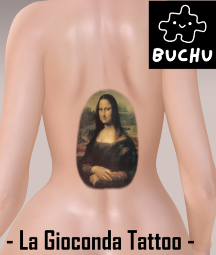 - BUCHU - La Gioconda, Da Vinci Tattoo