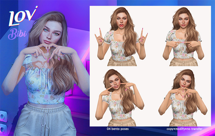 LOVI - Bibi [bento poses]