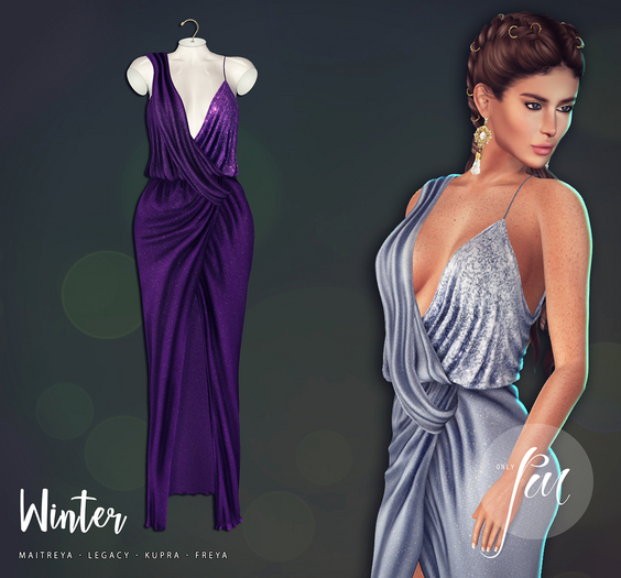 :: pm :: Winter Gown -Purple-