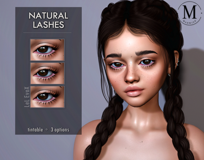 MADWISH // Natural Lashes [LeL EvoX]