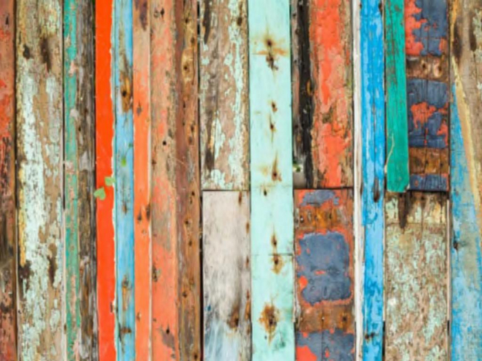 Rustic Colored Wood Texture