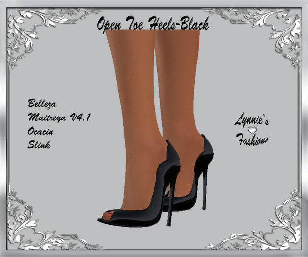 OPEN TOE HEELS UNPACK