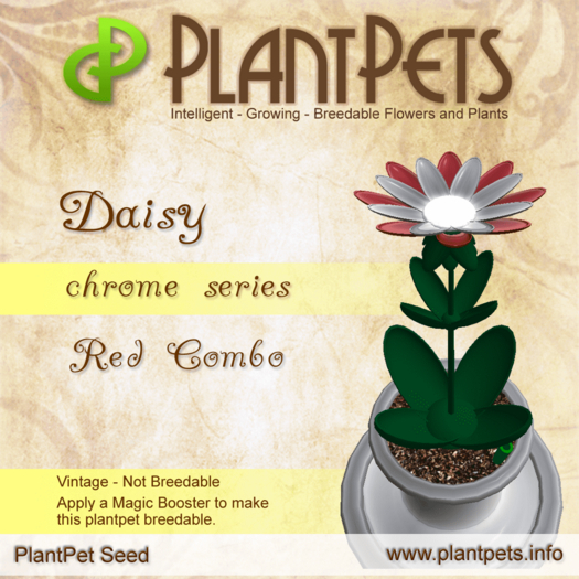 PlantPet Seed [Daisy *Original Red Combo*]