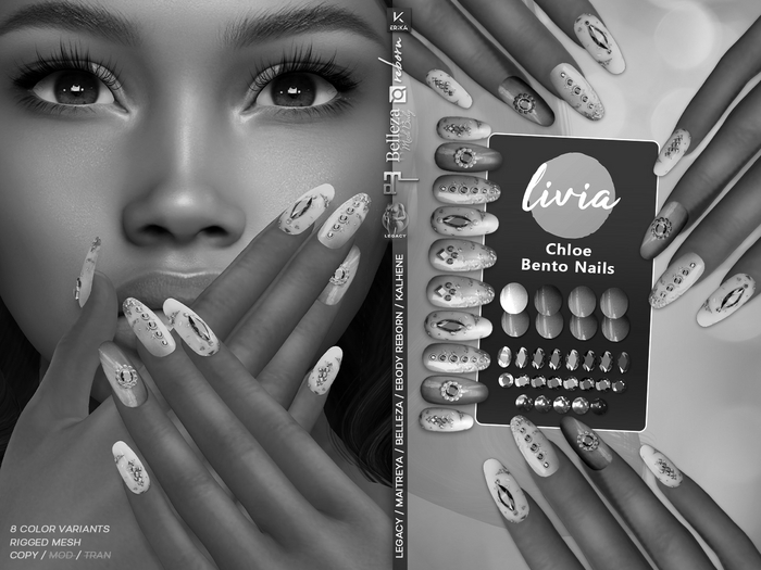 LIVIA Chloe Bento Nails DEMO