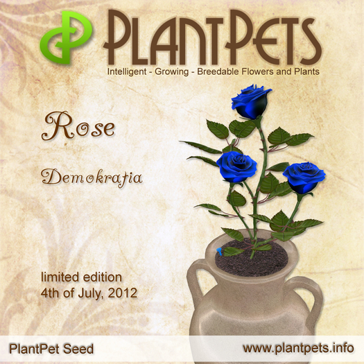 PlantPet Seed [Rose *Demokratia*]