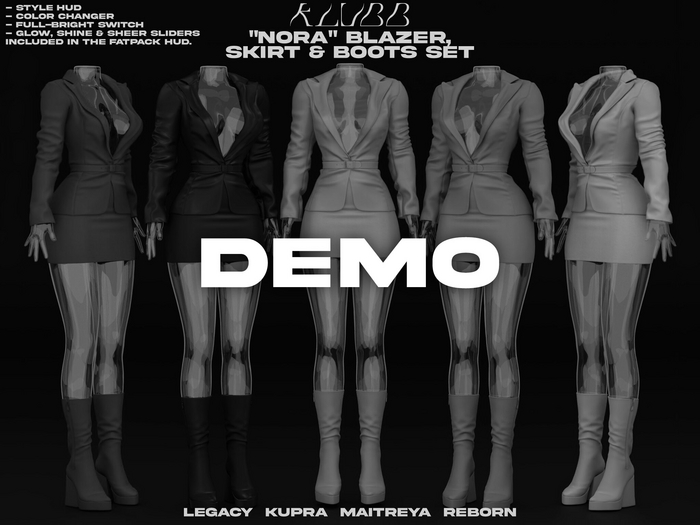 #KLUBB "Nora" Blazer & Skirt [DEMO]