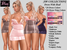 *BSASSY* SW COLLECTION DRESS WITH HUD
