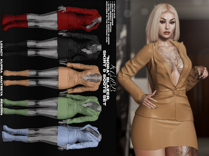 #KLUBB "Nora" Blazer [Birthday Suit]