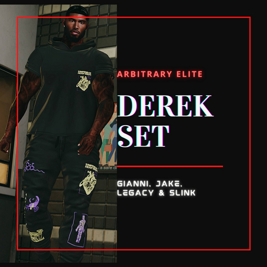 Arbitrary Elite- Derek Short Sleeve Hoodie Fatpack 