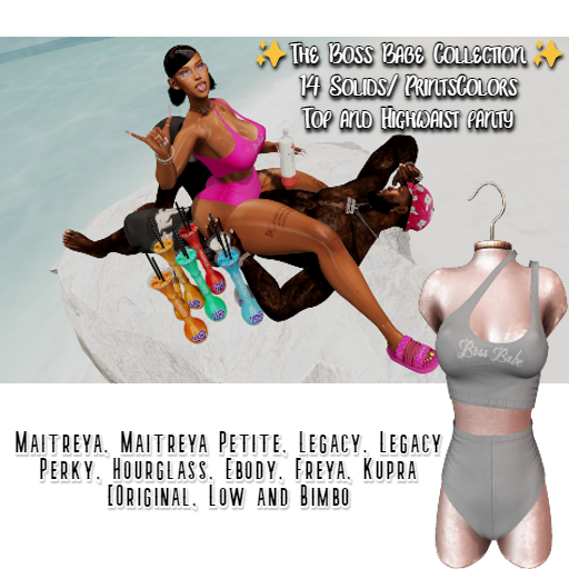 !UC! Boss Babe Grey Set