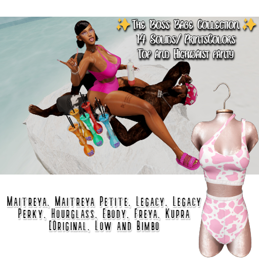 !UC! Boss Babe Pink Moo Set