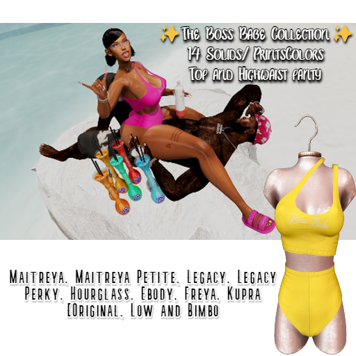 !UC! Boss Babe Yellow Set