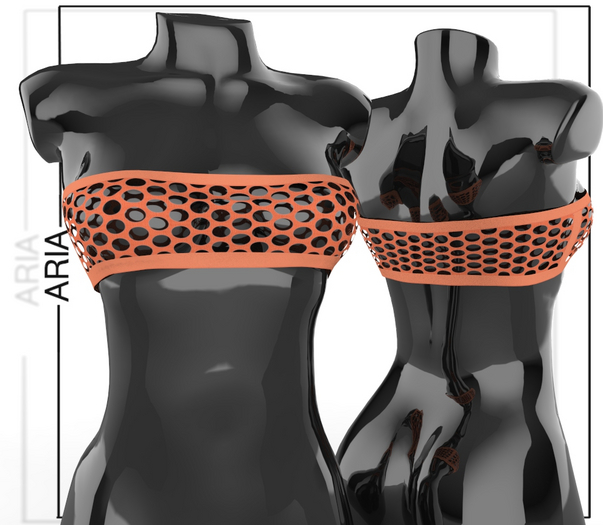 Orange Tube Top