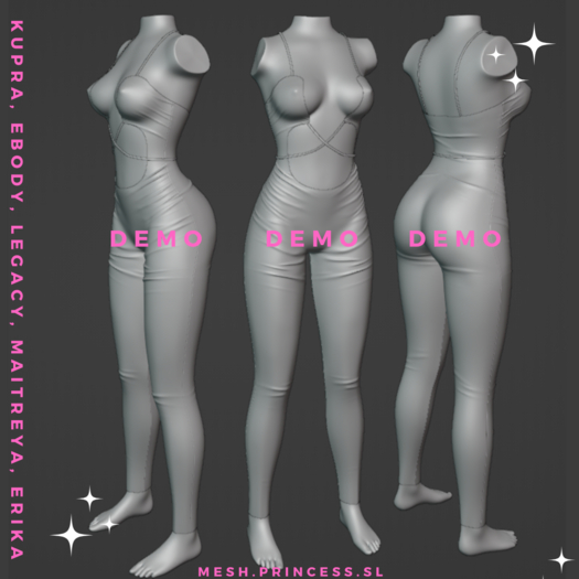 [MeshPrincess] [BODYSUIT 002]  *DEMO UNPACKER*