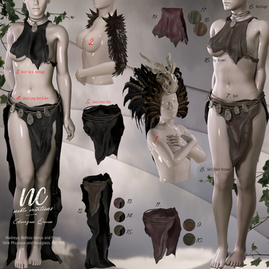 01 [NC] - Amazon Queen Head Crown RARE