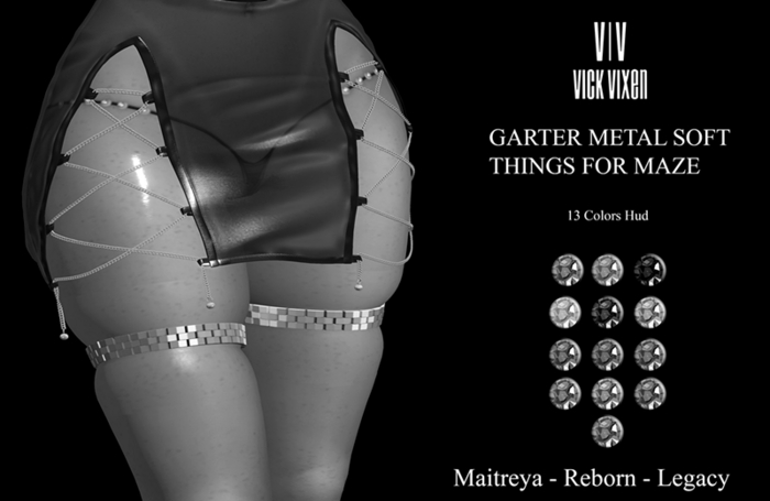[VIV] GARTER METAL SOFT THINGS FOR MAZE 01 DEMO