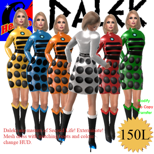 Heroes Costume Dalek Dress 2