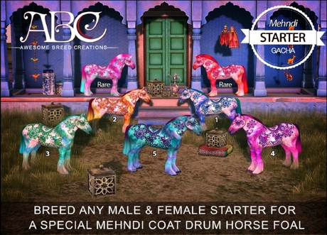 Second Life Marketplace - ABC - Mehndi 2017 Jade Female (5) (Boxed)