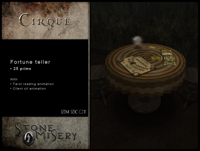 .:S.M:. Cirque - Fortune Teller