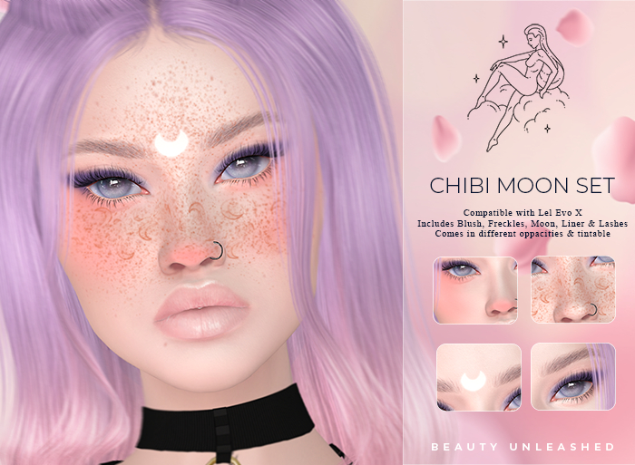 B.U Chibi Moon Set (Evo X)