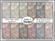 Oodles of Doodles - Floral Embossed Metal