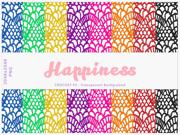 :::HAPPINESS::: CROCHET PACK 3
