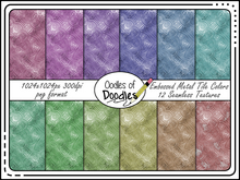 Oodles of Doodles - Embossed Metal Tile Colors