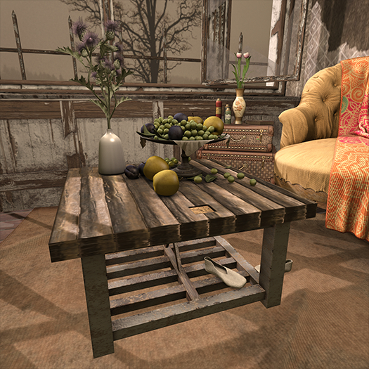 Lumber Room Sidetable Intarse V1