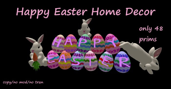 Happy Easter home Decor