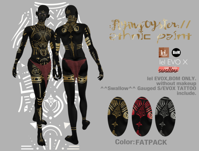 :FlyingOyster:// ethnic paint FATPACK (add