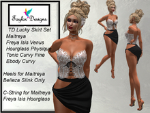 TD Lucky SKirt Set Demo Skirt top ONLY